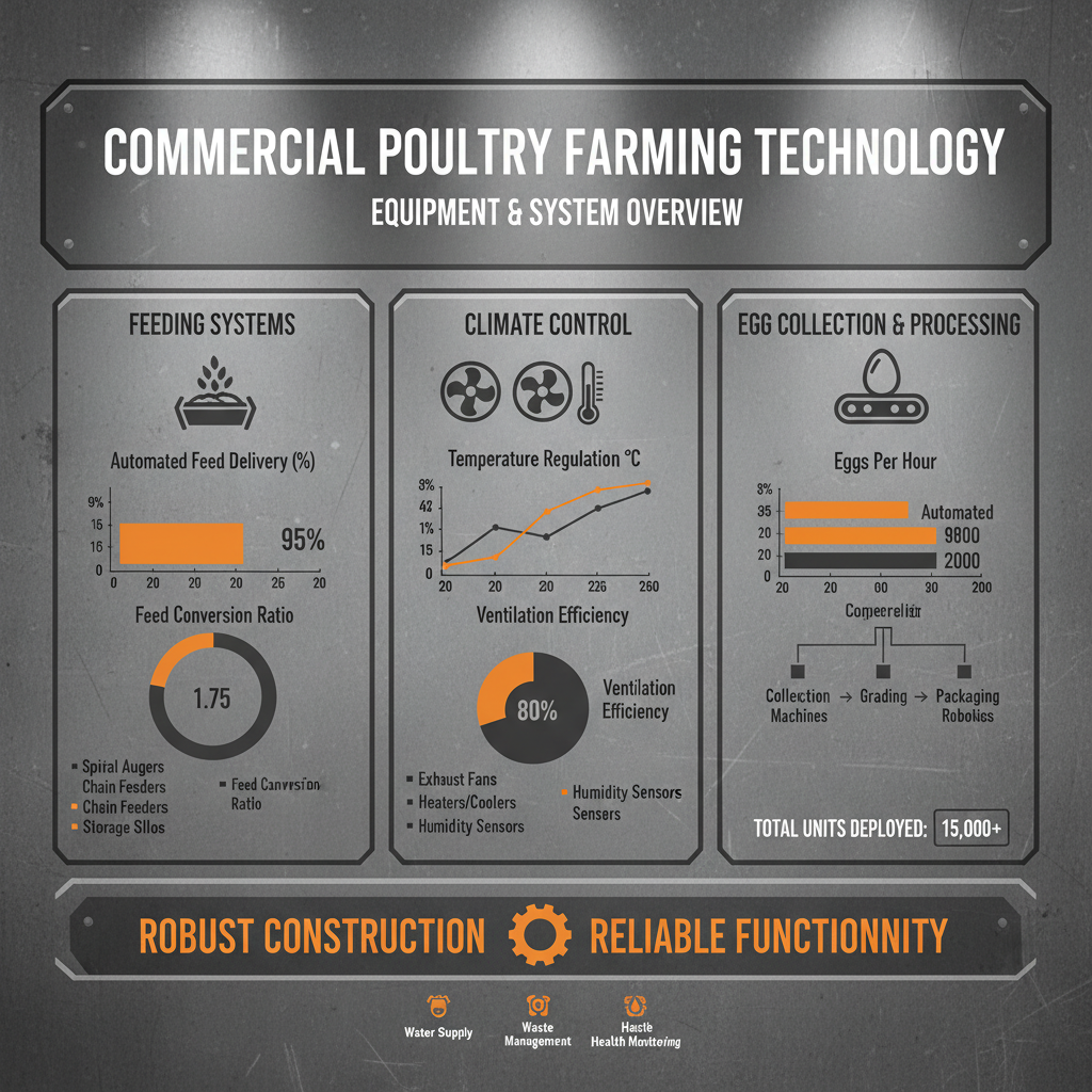 Optimizing Poultry Production with Advanced Commercial Poultry Farming Equipment