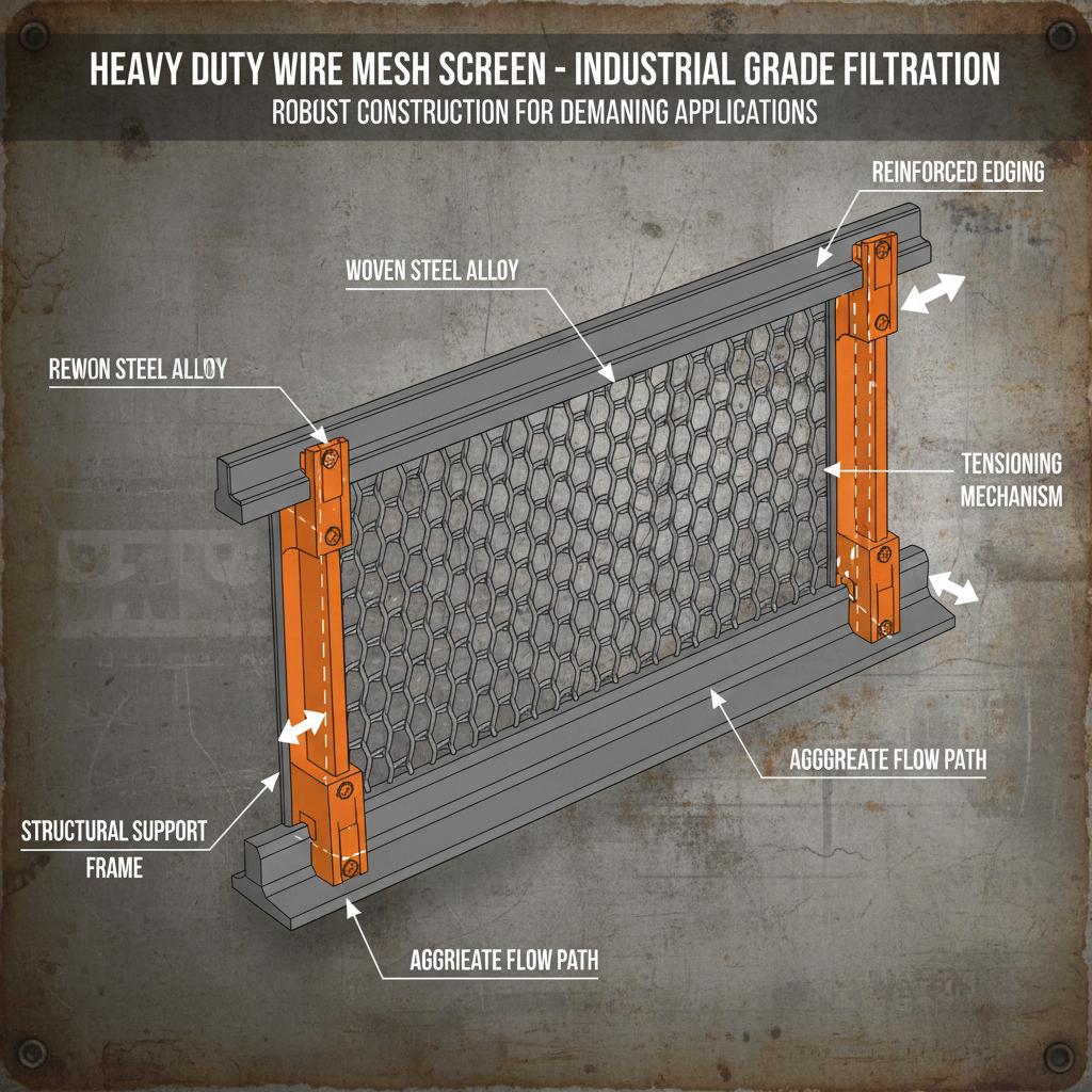 The Critical Role of Heavy Duty Wire Mesh Screen in Modern Construction Projects