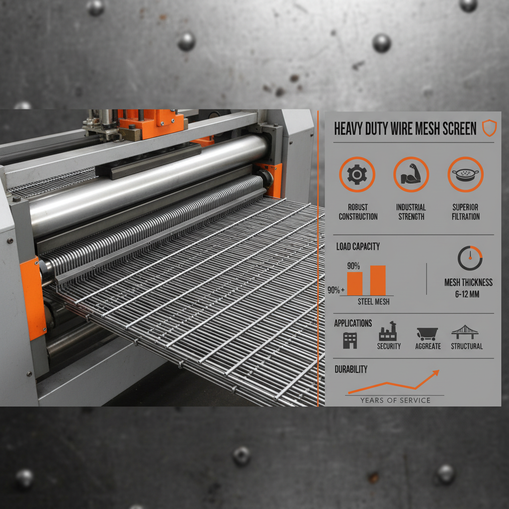 The Critical Role of Heavy Duty Wire Mesh Screen in Modern Construction Projects