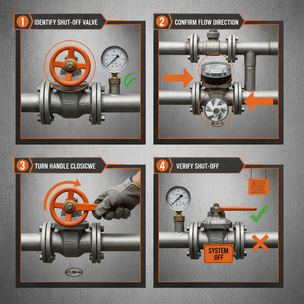 water valve shut off