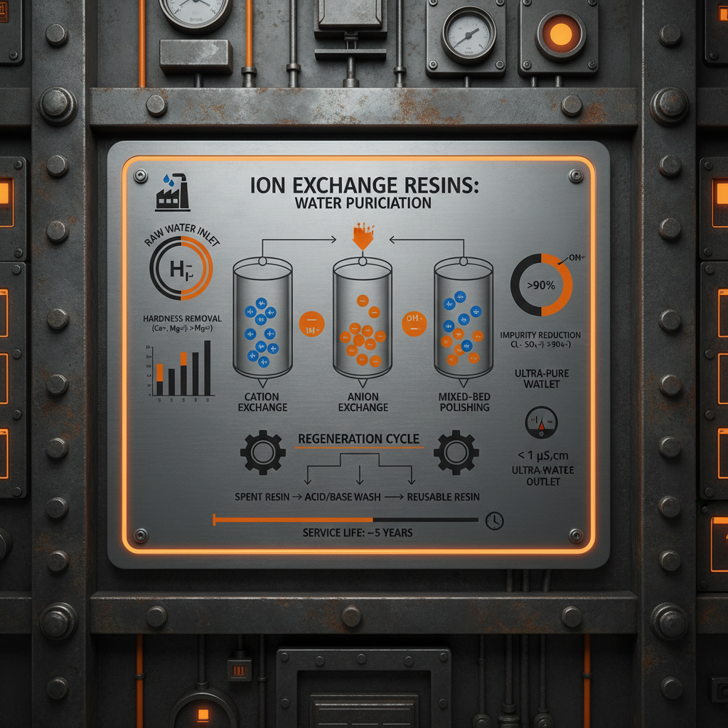Ion Exchange Resins Used in Water Treatment Ensuring Safe and Accessible Water