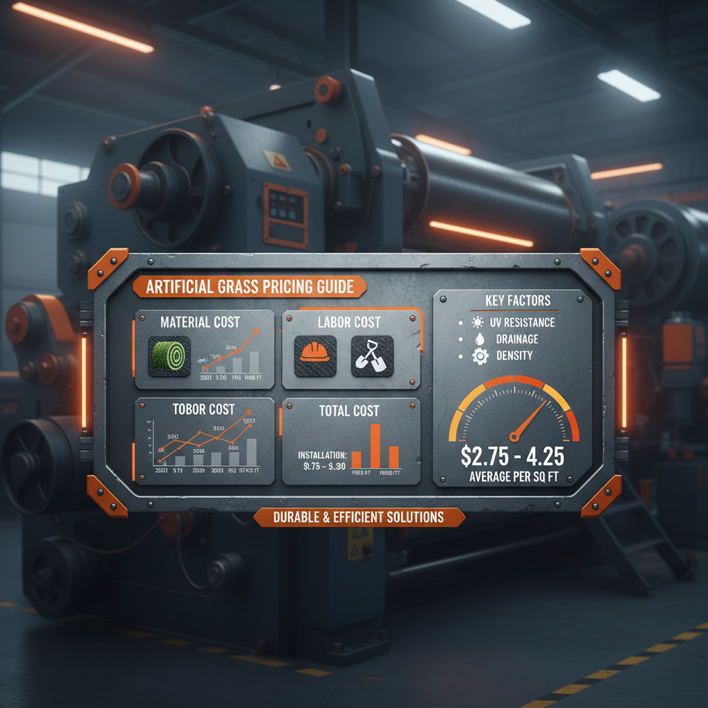 artificial grass square feet price