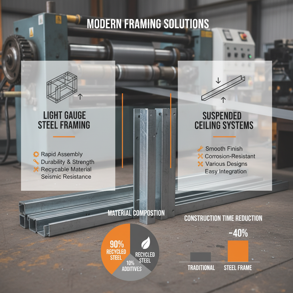 light gauge structural steel framing