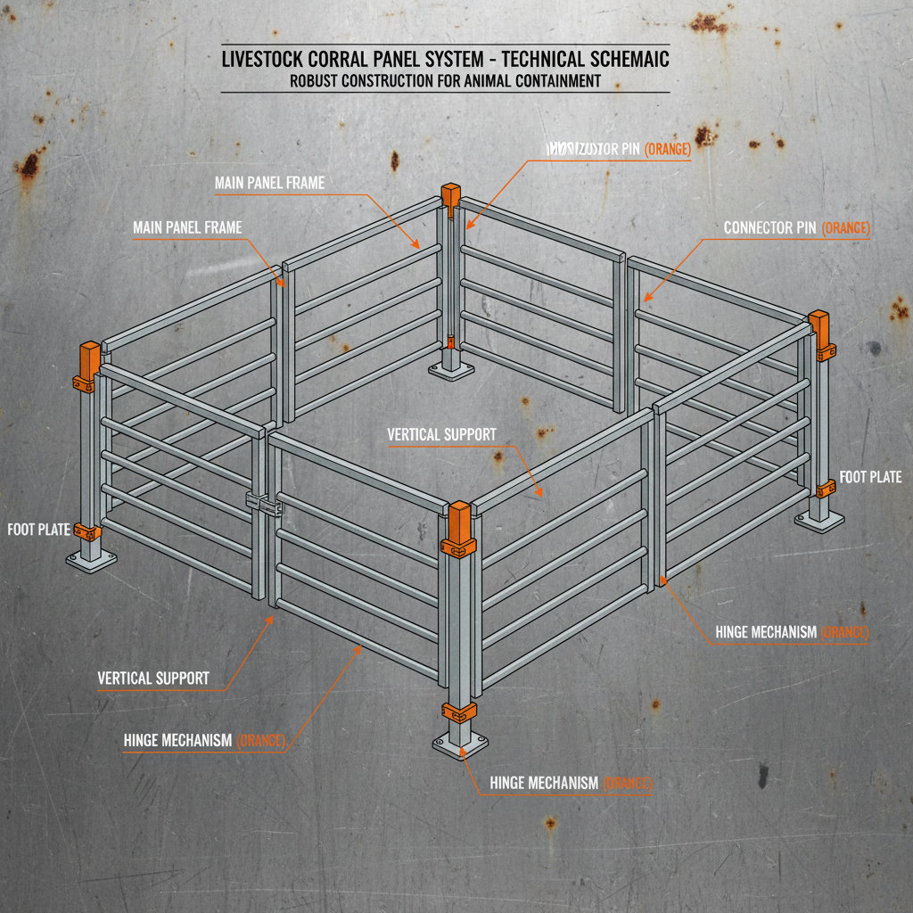 livestock corral panels