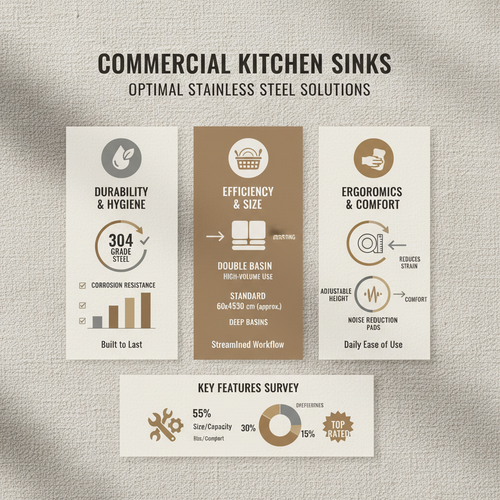 best stainless steel sink for commercial kitchen