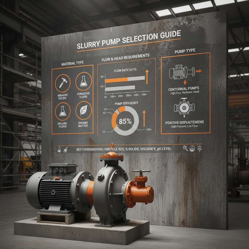 slurry pump selection