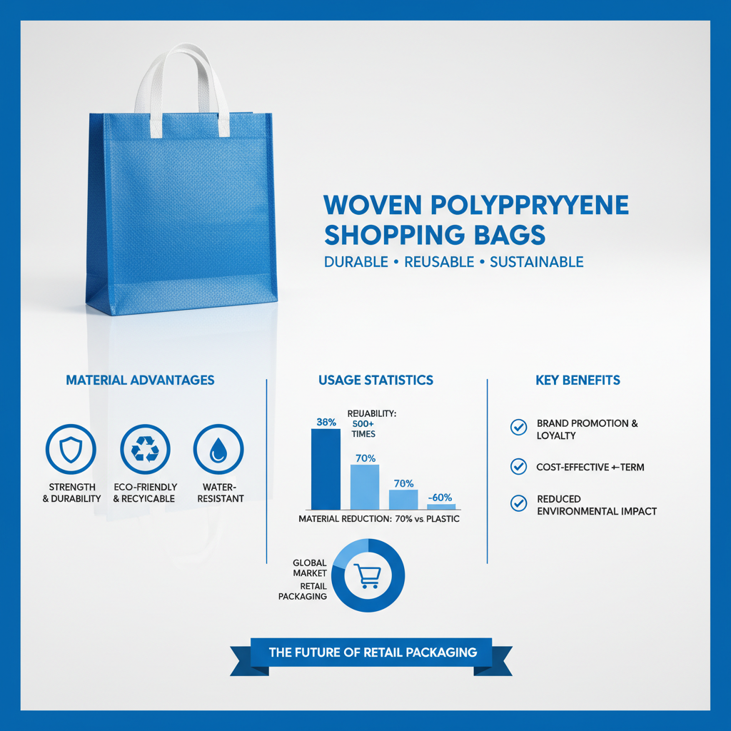 woven polypropylene shopping bags