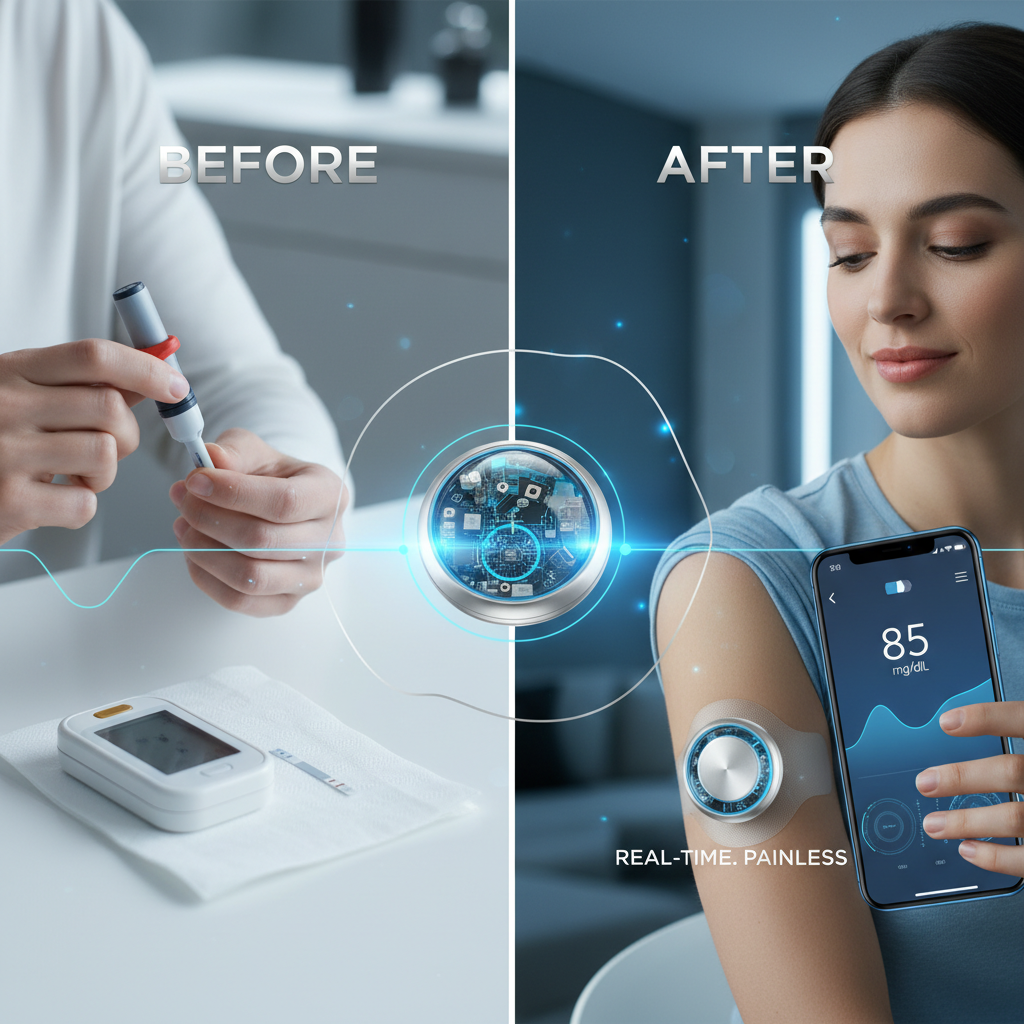 no prick glucose monitor Products