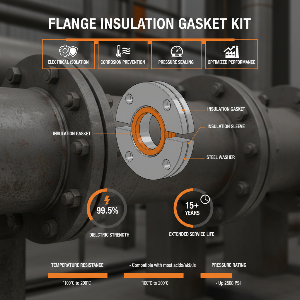 Flange insulation gasket kit