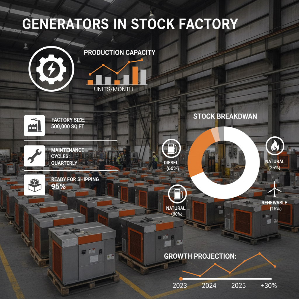 generators in stock Factory