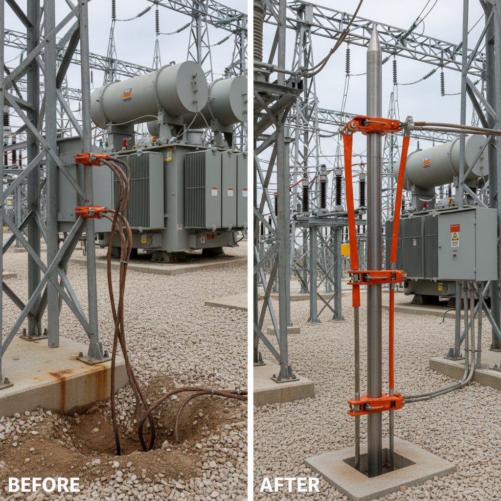 Optimizing Grounding Systems with Supplemental Ground Rods for Enhanced Safety