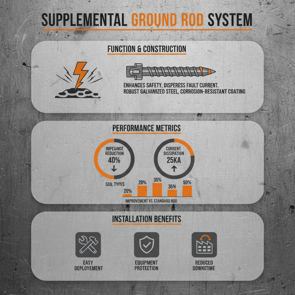 Optimizing Grounding Systems with Supplemental Ground Rods for Enhanced Safety