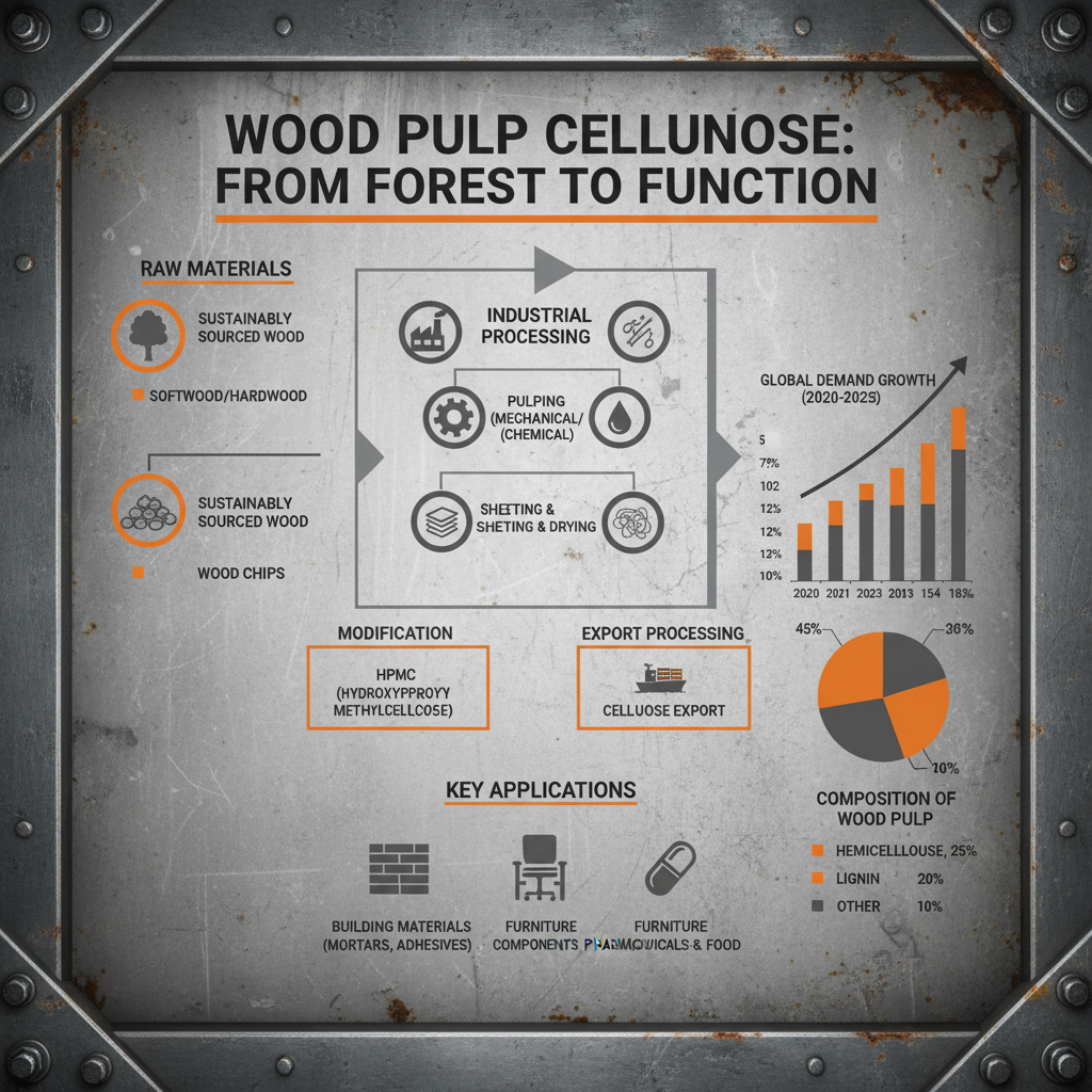 Understanding Wood Pulp Cellulose A Comprehensive Guide to Properties and Applications