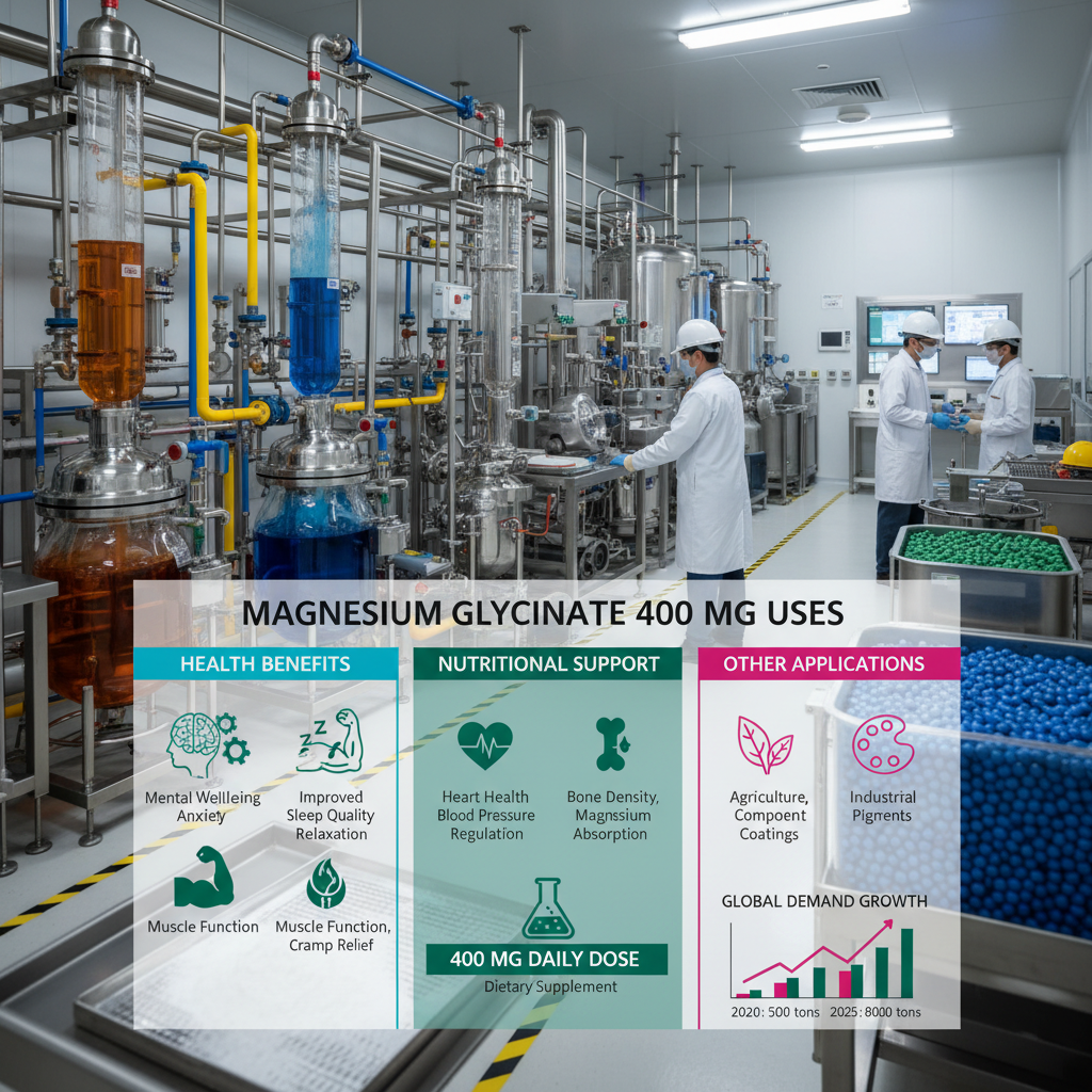 Unlock Optimal Health with Magnesium Glycinate 400 mg Uses and Benefits