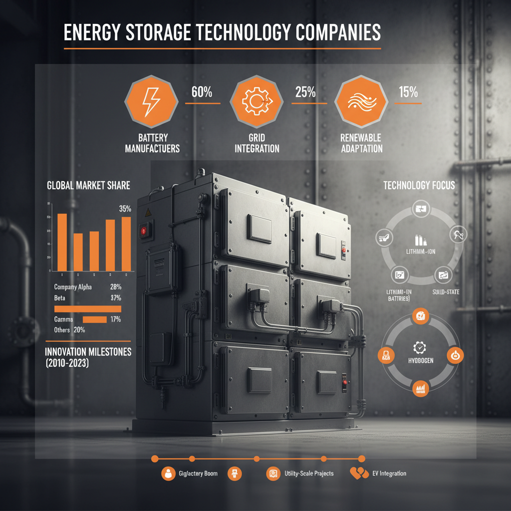 Exploring Leading Energy Storage Technology Companies and Future Trends