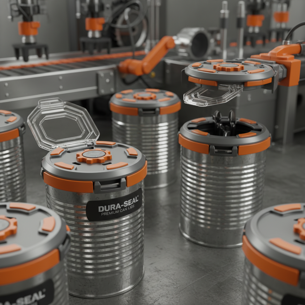 Find the Best Plastic Can Lids for Optimal Product Protection and Branding