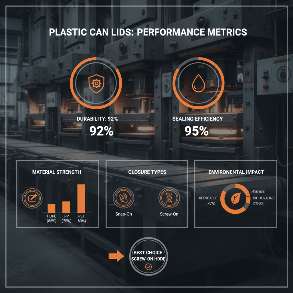 Find the Best Plastic Can Lids for Optimal Product Protection and Branding