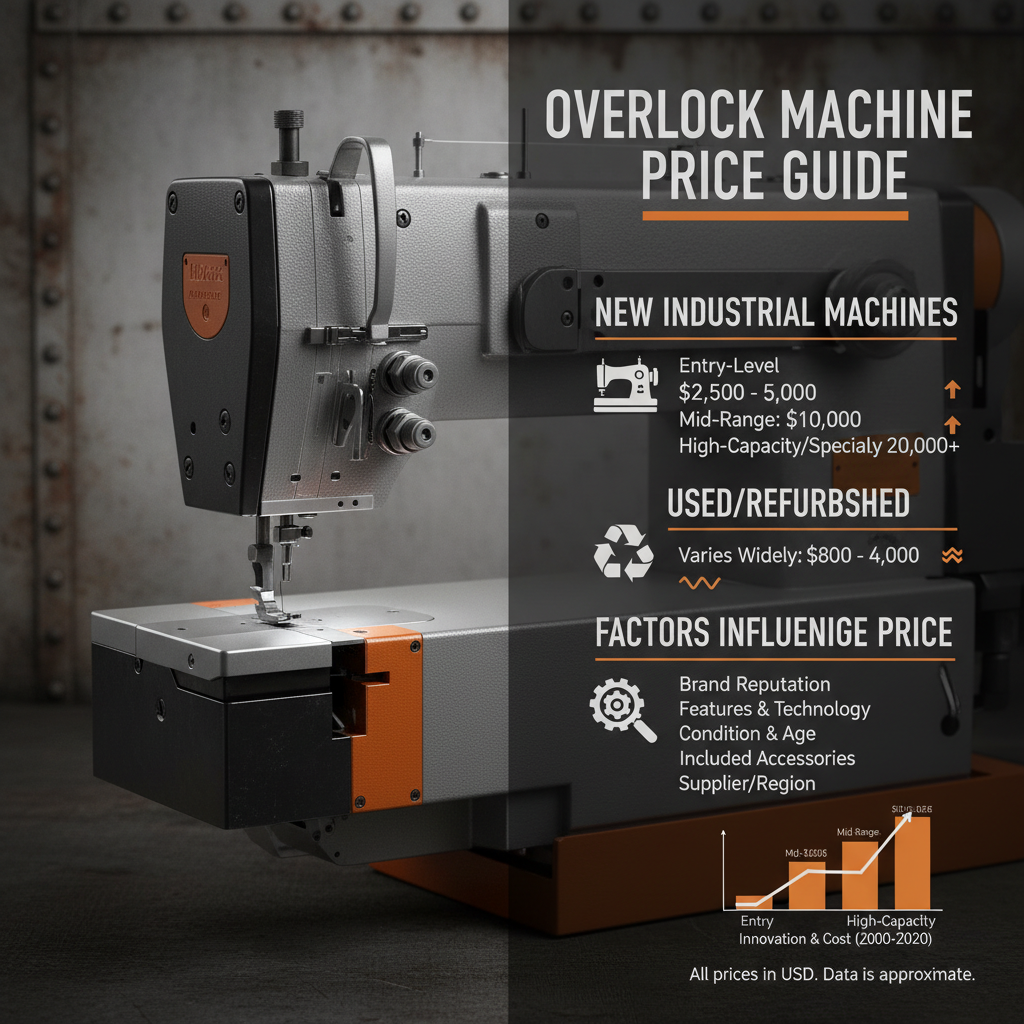 What is the Price of Overlock Machine A Detailed Pricing Guide
