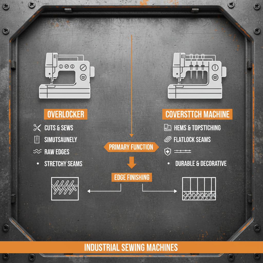 Whats the Difference Between an Overlocker and a Coverstitch Machine A Comprehensive Guide