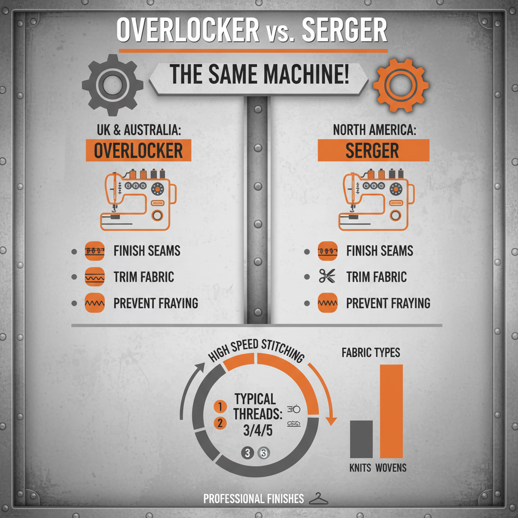 What's the Difference Between an Overlocker and a Serger A Comprehensive Guide