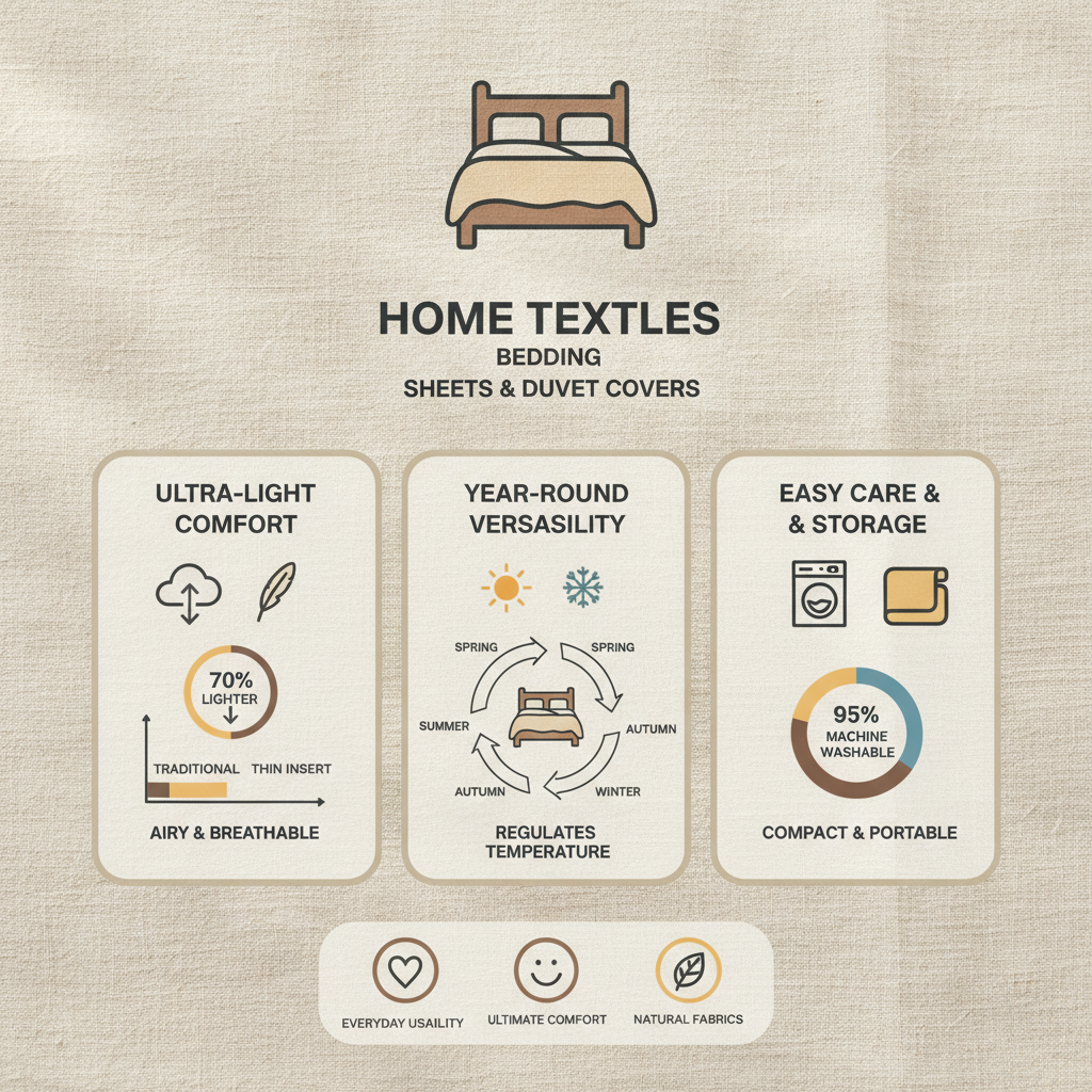 Discover the Perfect Thin Duvet Insert for a Restful Nights Sleep