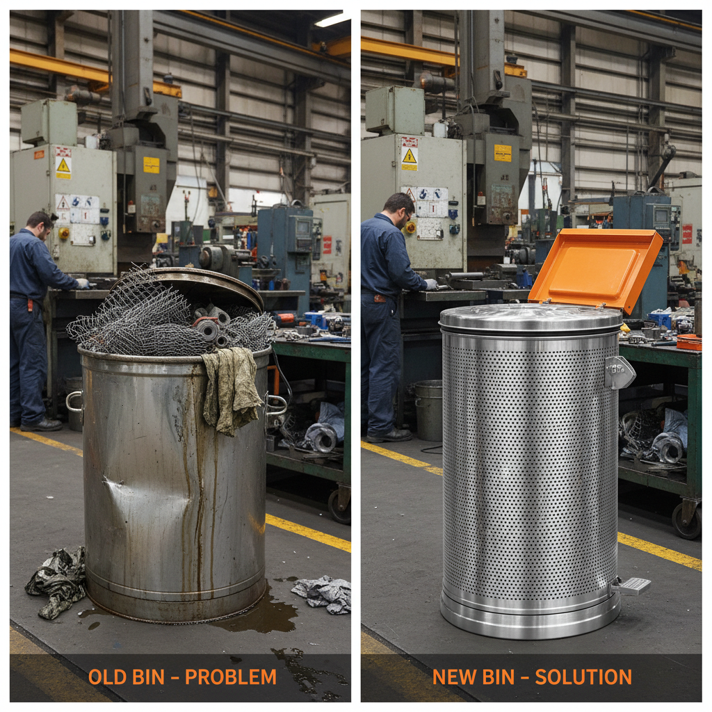 Choosing the Right Stainless Steel Waste Bin for Your Needs