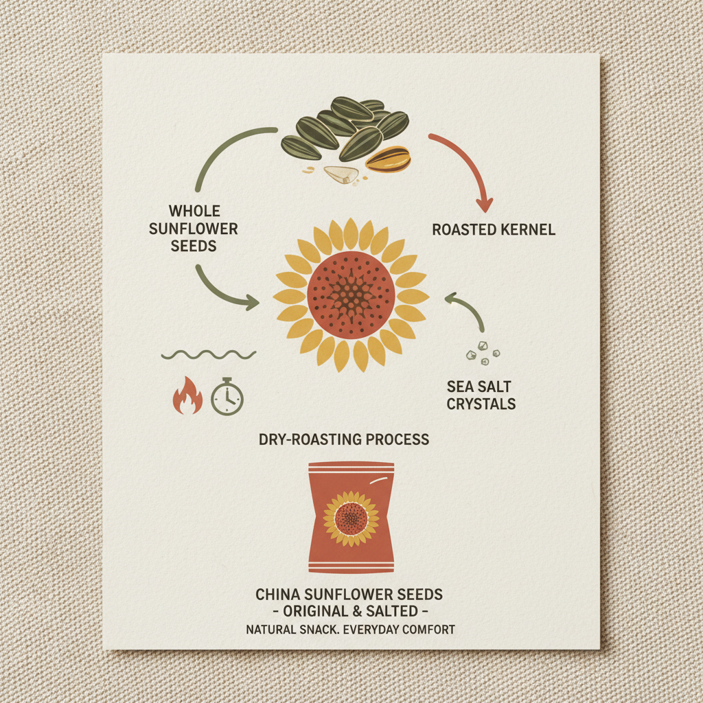 China Sunflower Seeds Original Roasted and Salted A Quality Flavor Guide