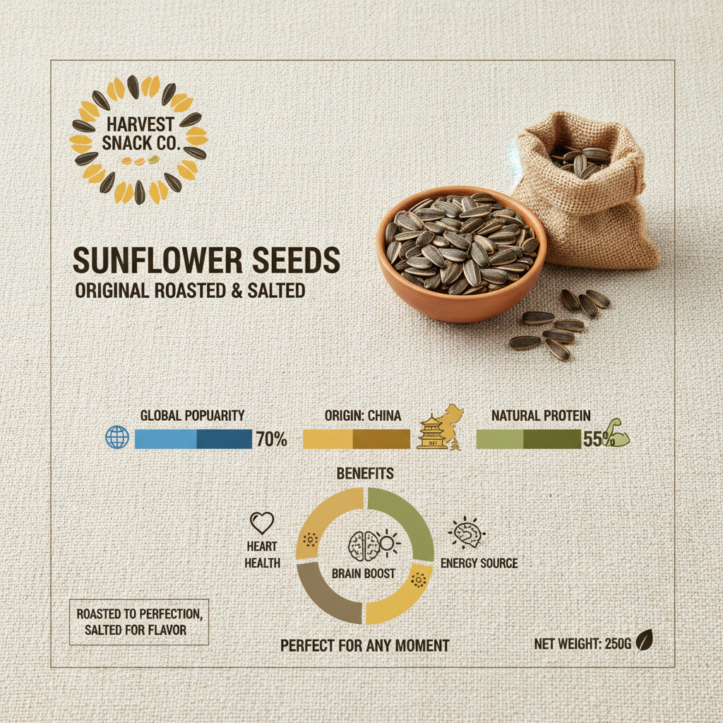 China Sunflower Seeds Original Roasted and Salted A Quality Flavor Guide