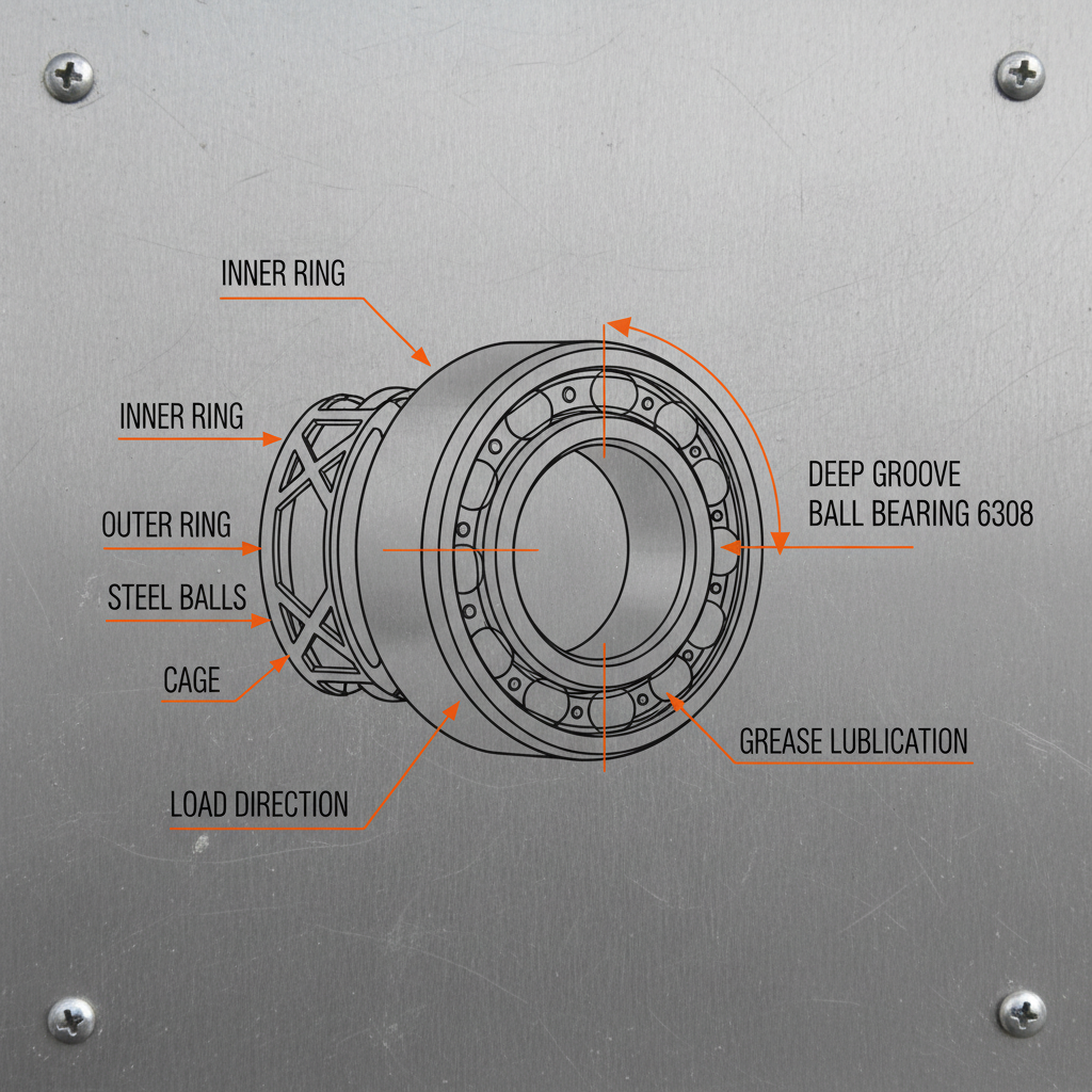 Comprehensive Guide to Deep Groove Ball Bearing 6308 Specifications and Applications