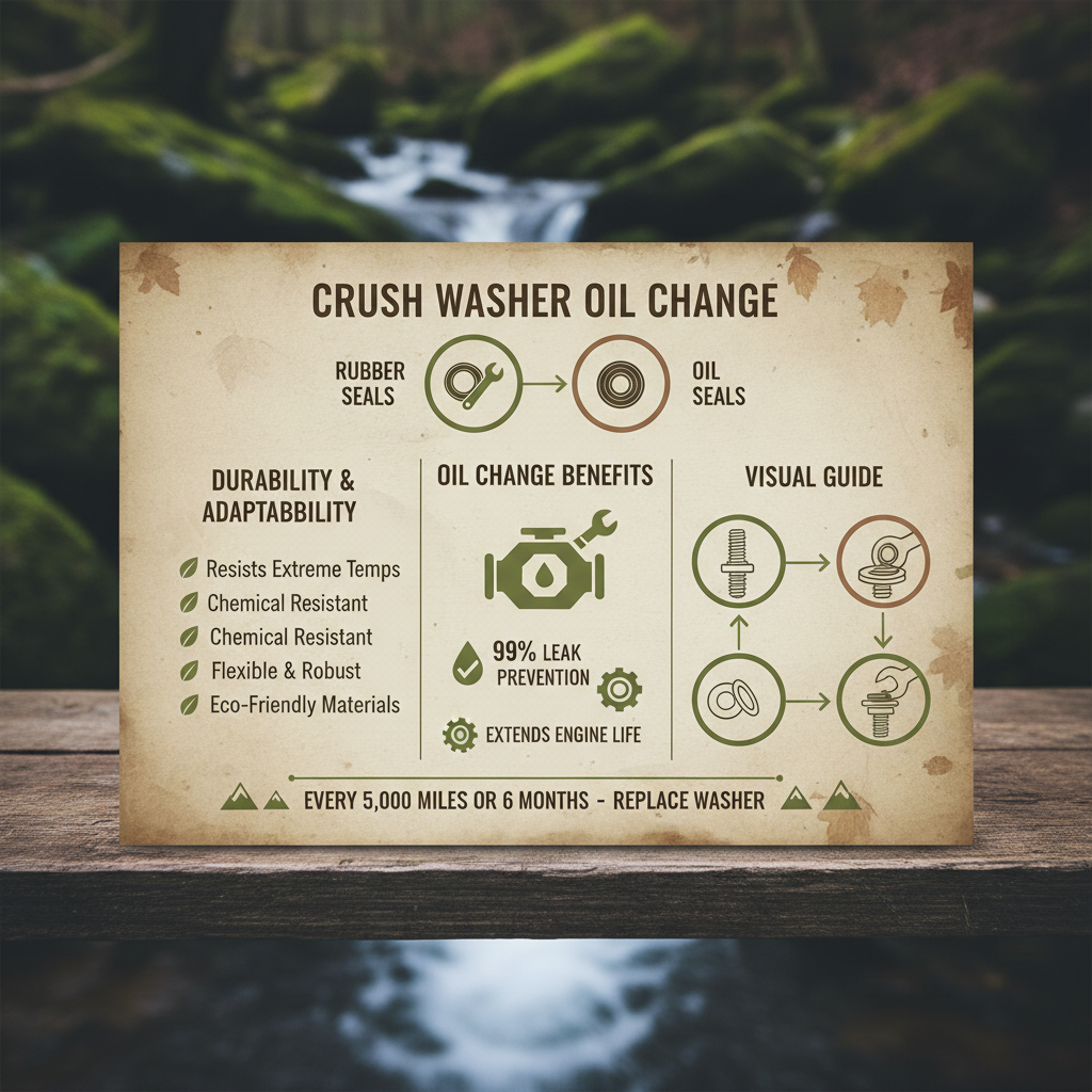 The Vital Role of a Crush Washer in Oil Changes for Engine Protection