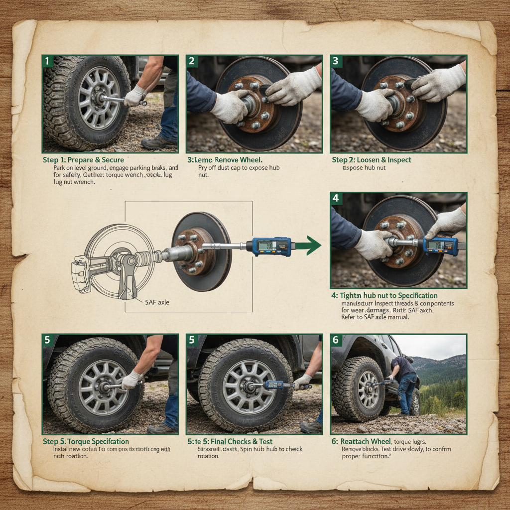 Saf Axle Hub Nut Torque and Drum Brakes A Comprehensive Guide to Maintenance