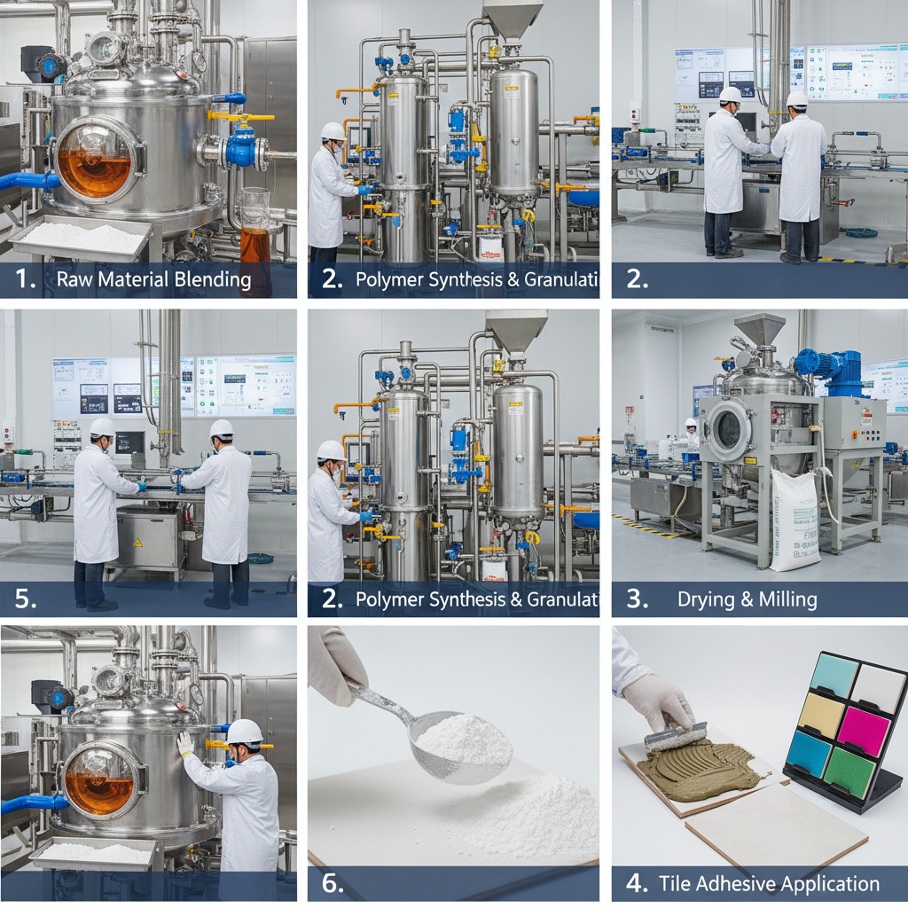 Redispersible Polymer Powder for Tile Adhesive Enhancing Performance and Durability