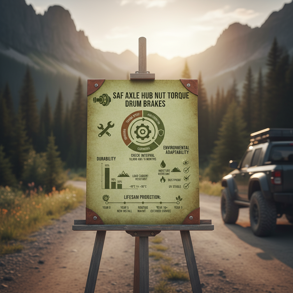 Saf Axle Hub Nut Torque and Drum Brakes A Comprehensive Guide to Maintenance