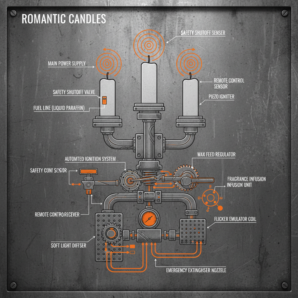 Enhance Your Space with the Warm Glow of Romantic Candles