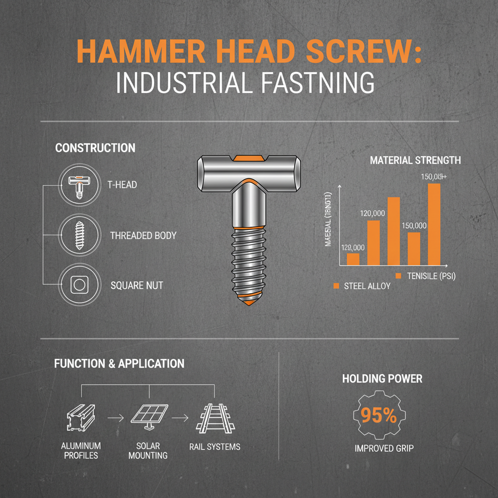 Exploring the Versatility and Applications of Hammer Head Screw Fasteners