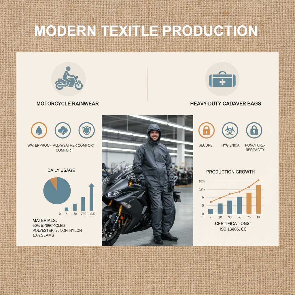 Motorcycle Rainwear Heavy Duty and Durable Bags from Factories for Riders