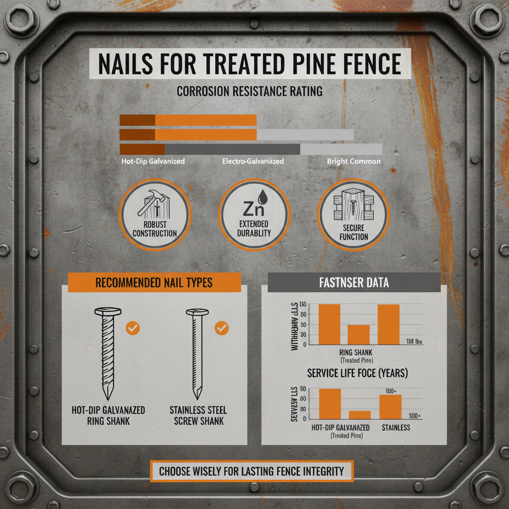 Choosing the Right Nails for Treated Pine Fence Construction and Longevity