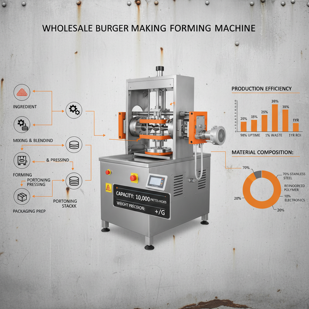 Revolutionizing Burger Production with Wholesale Burger Making Forming Machine Solutions