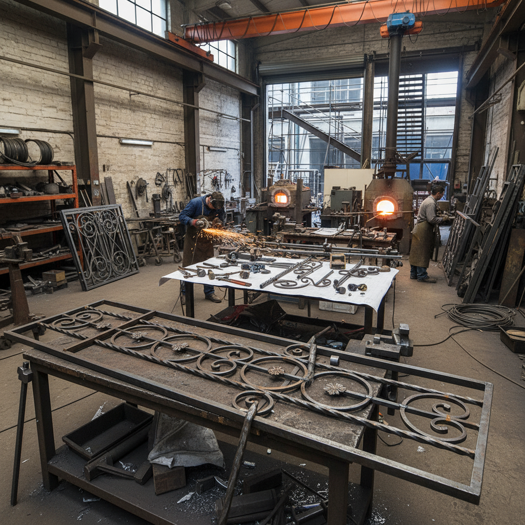 Comprehensive Guide to Durable and Decorative Wrought Iron Rail Parts Selection