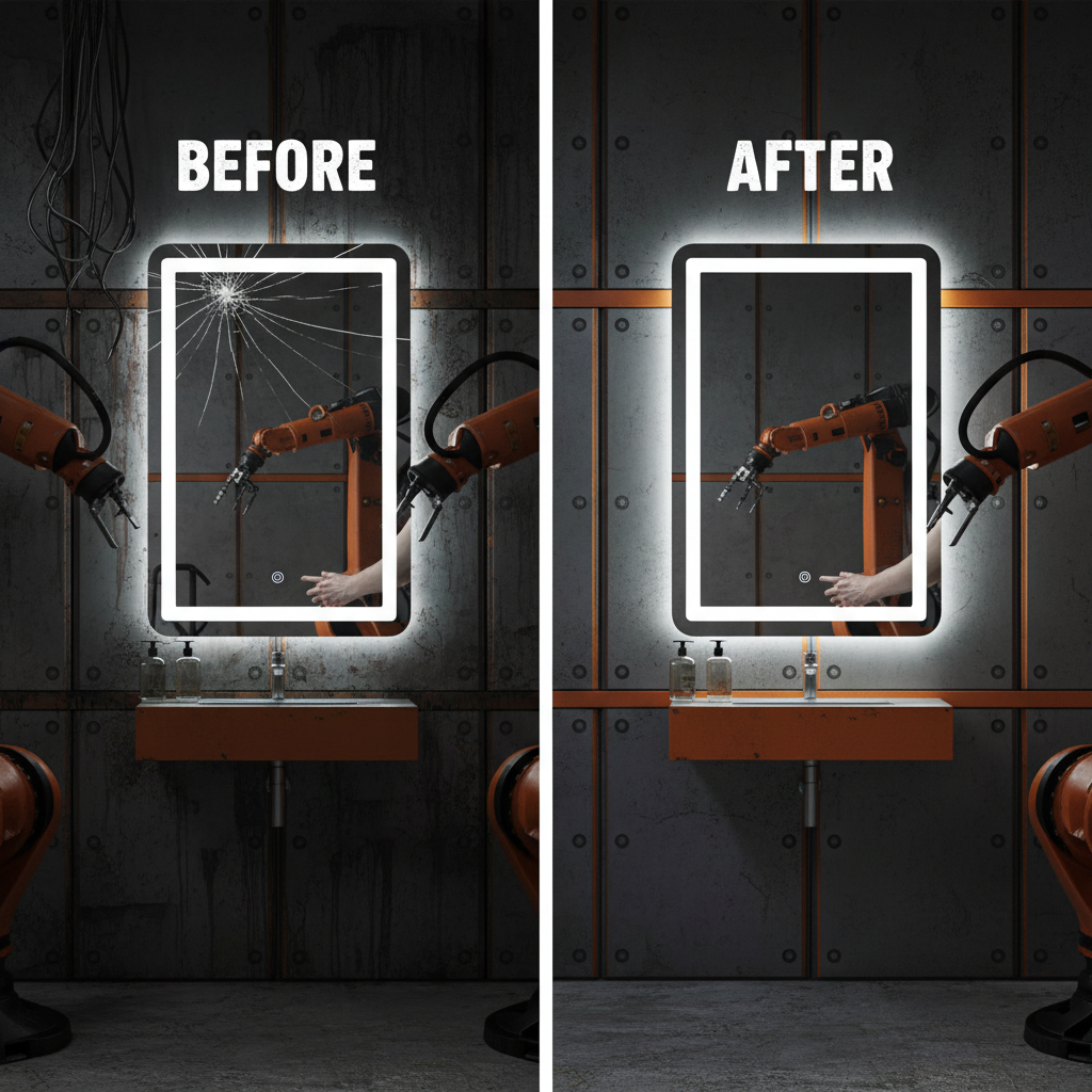 Enhance Your Bathroom with the Perfect LED Vanity Mirror Bathroom Lighting