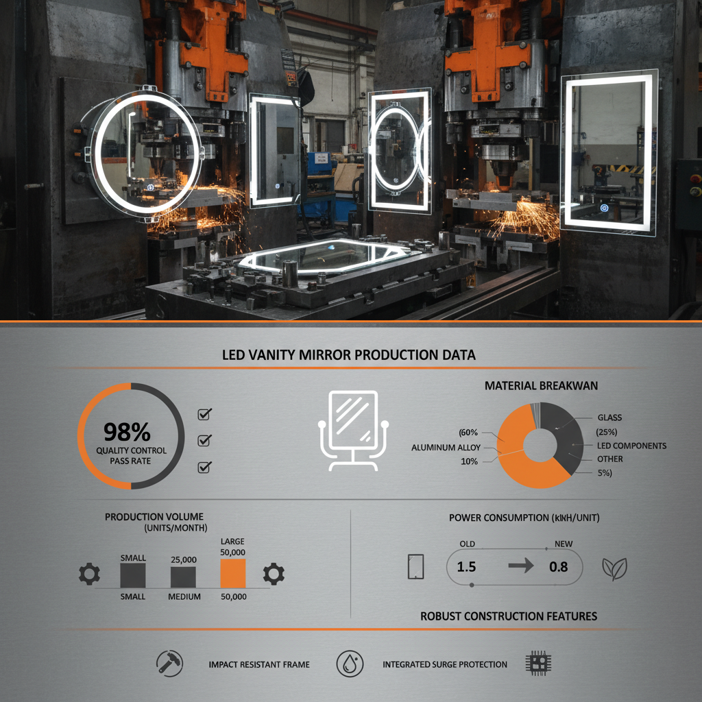 Enhance Your Bathroom with the Perfect LED Vanity Mirror Bathroom Lighting