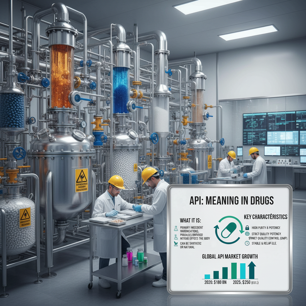 Understanding API Meaning in Drugs A Comprehensive Pharmaceutical Overview