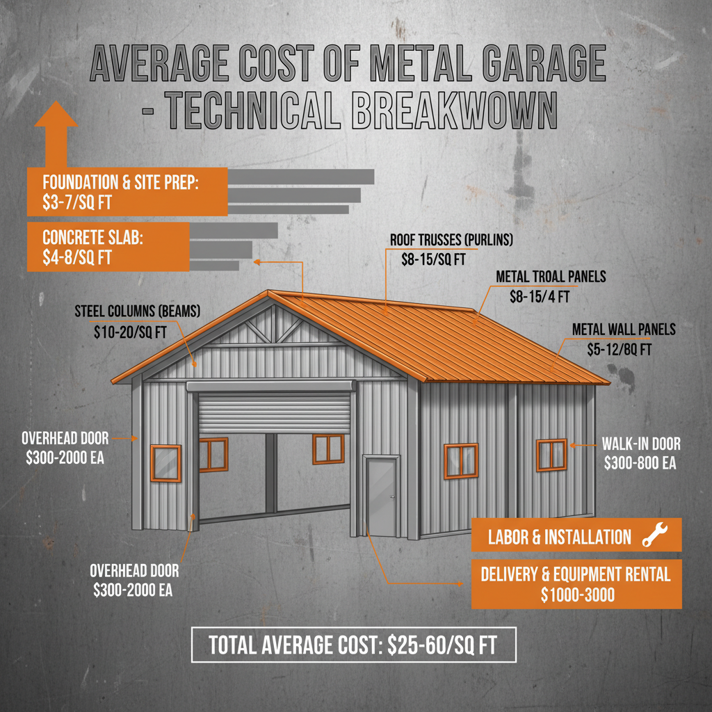 Understanding the Average Cost of Metal Garages for Your Needs