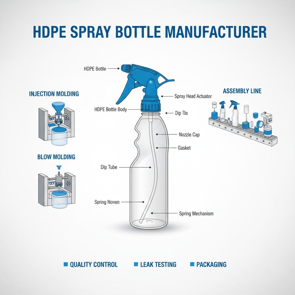 Comprehensive Guide to HDPE Spray Bottle Manufacturing and Suppliers