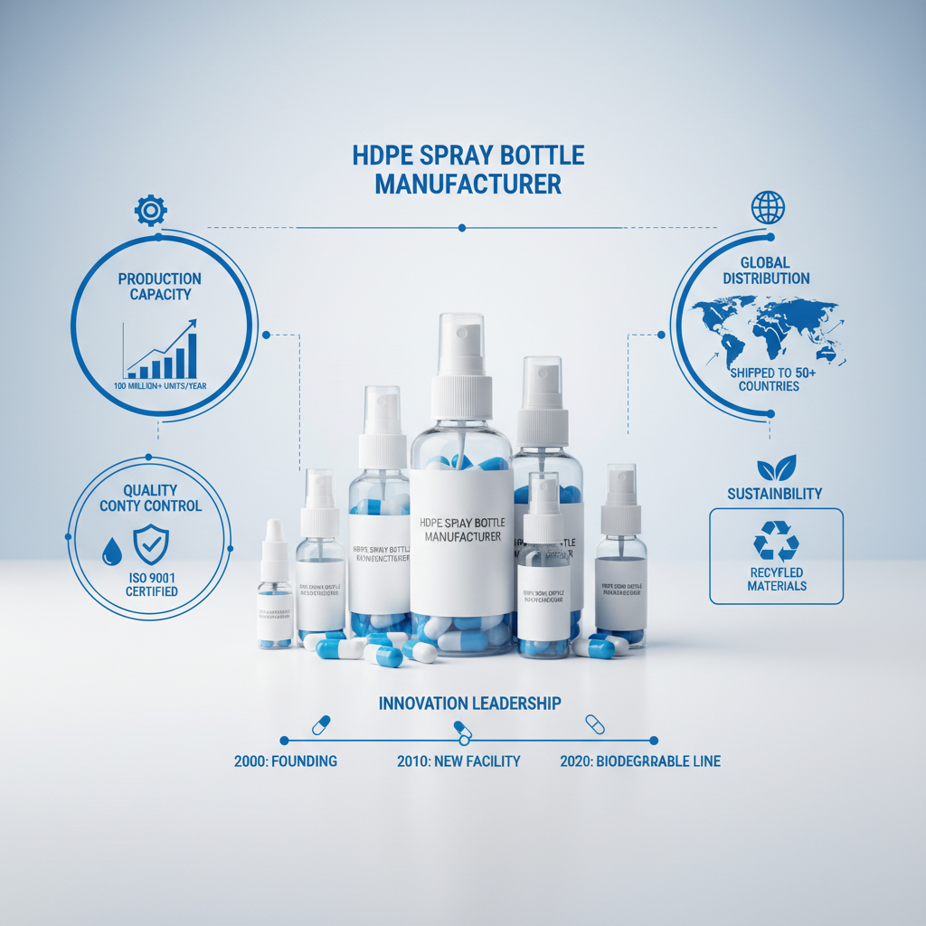 Comprehensive Guide to HDPE Spray Bottle Manufacturing and Suppliers
