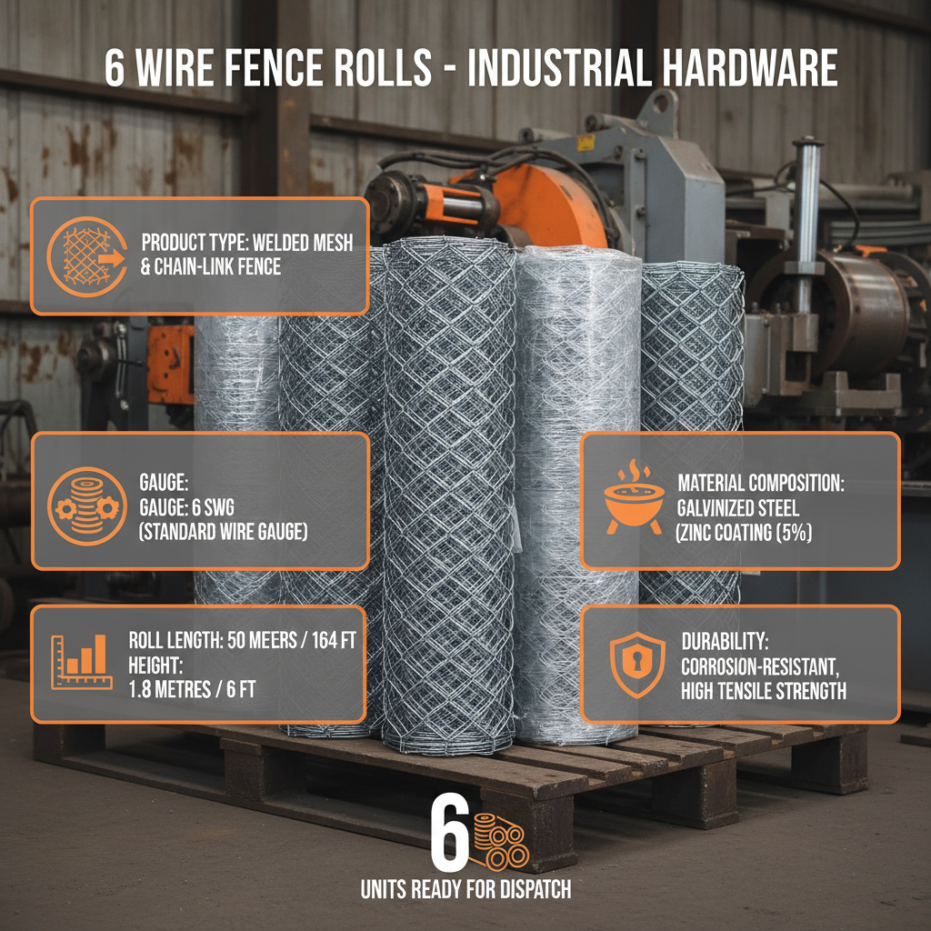 Comprehensive Guide to 6 Wire Fence Roll Selection and Installation