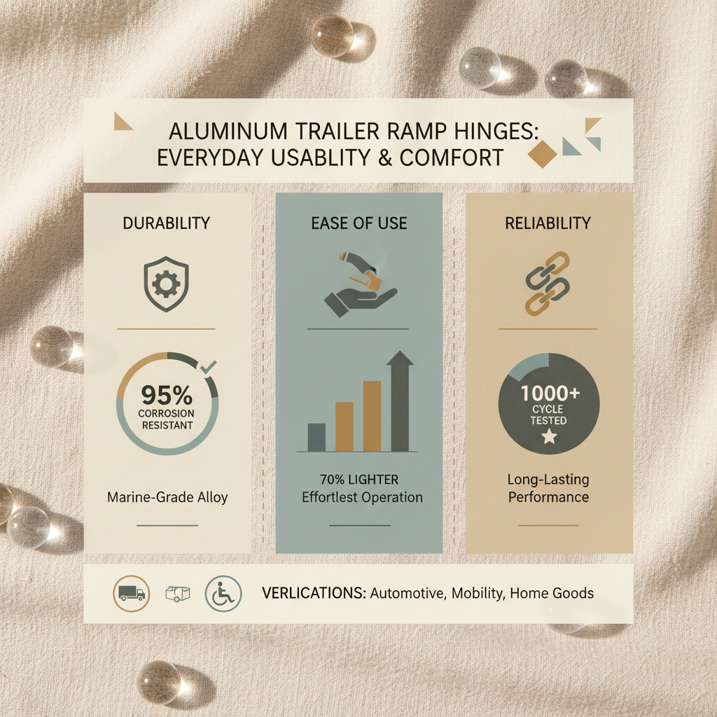 Comprehensive Guide to Durable Aluminum Trailer Ramp Hinges for Optimal Performance