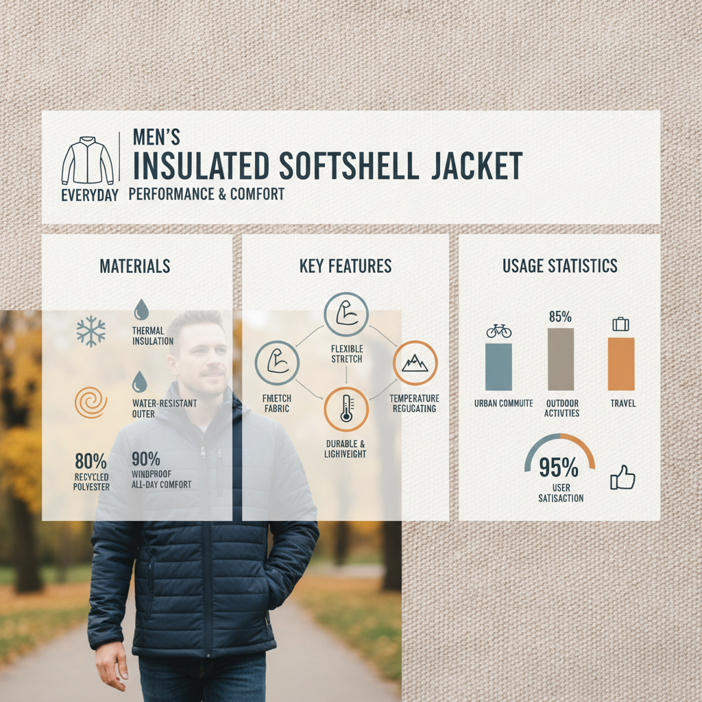 Discover the Perfect Men's Insulated Softshell Jacket for Your Outdoor Adventures