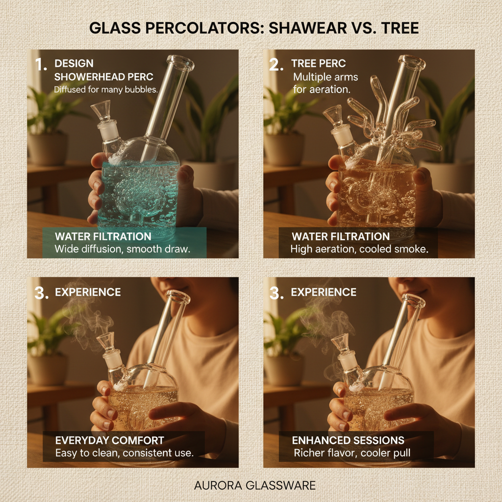 Exploring Showerhead Perc vs Tree Perc for Optimal Bong Filtration and a Smoother Experience