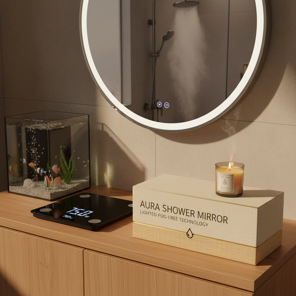Enhance Your Bathroom with a Lighted Fog Free Shower Mirror